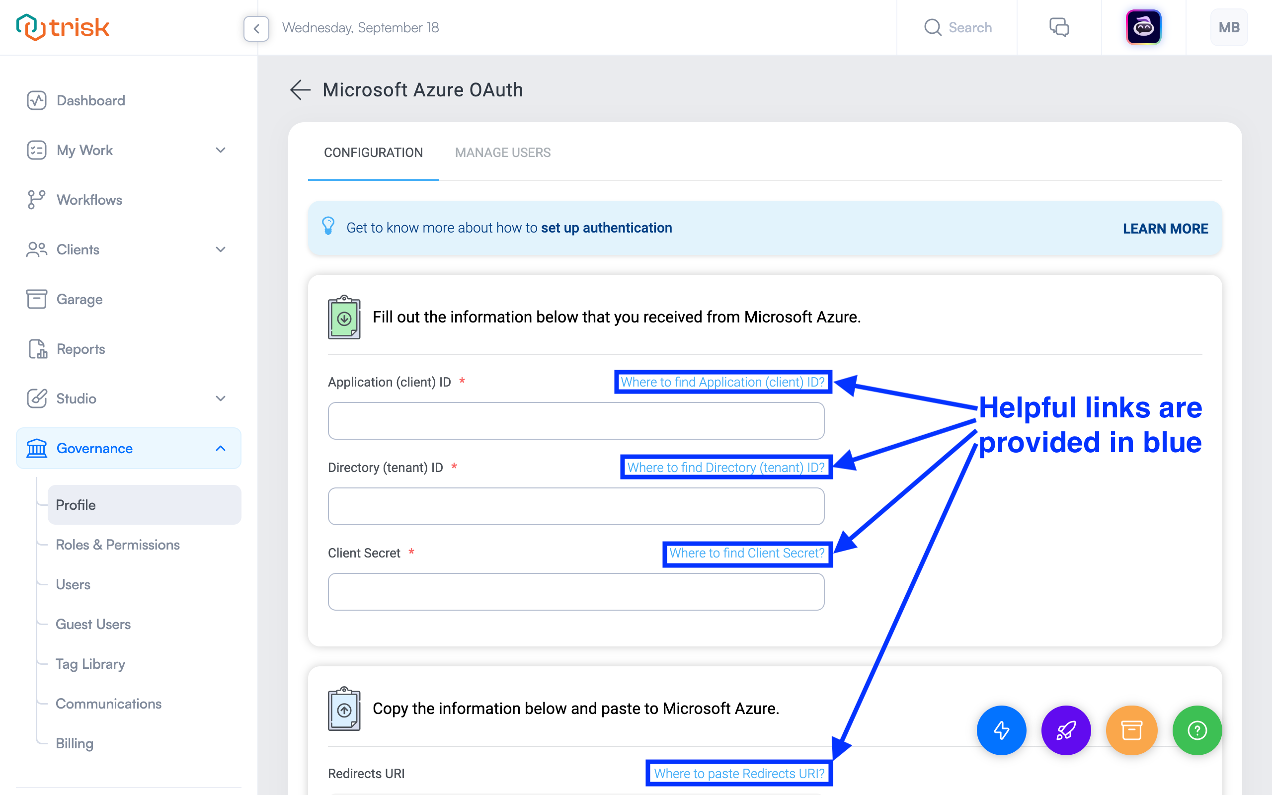 SSO Authentication