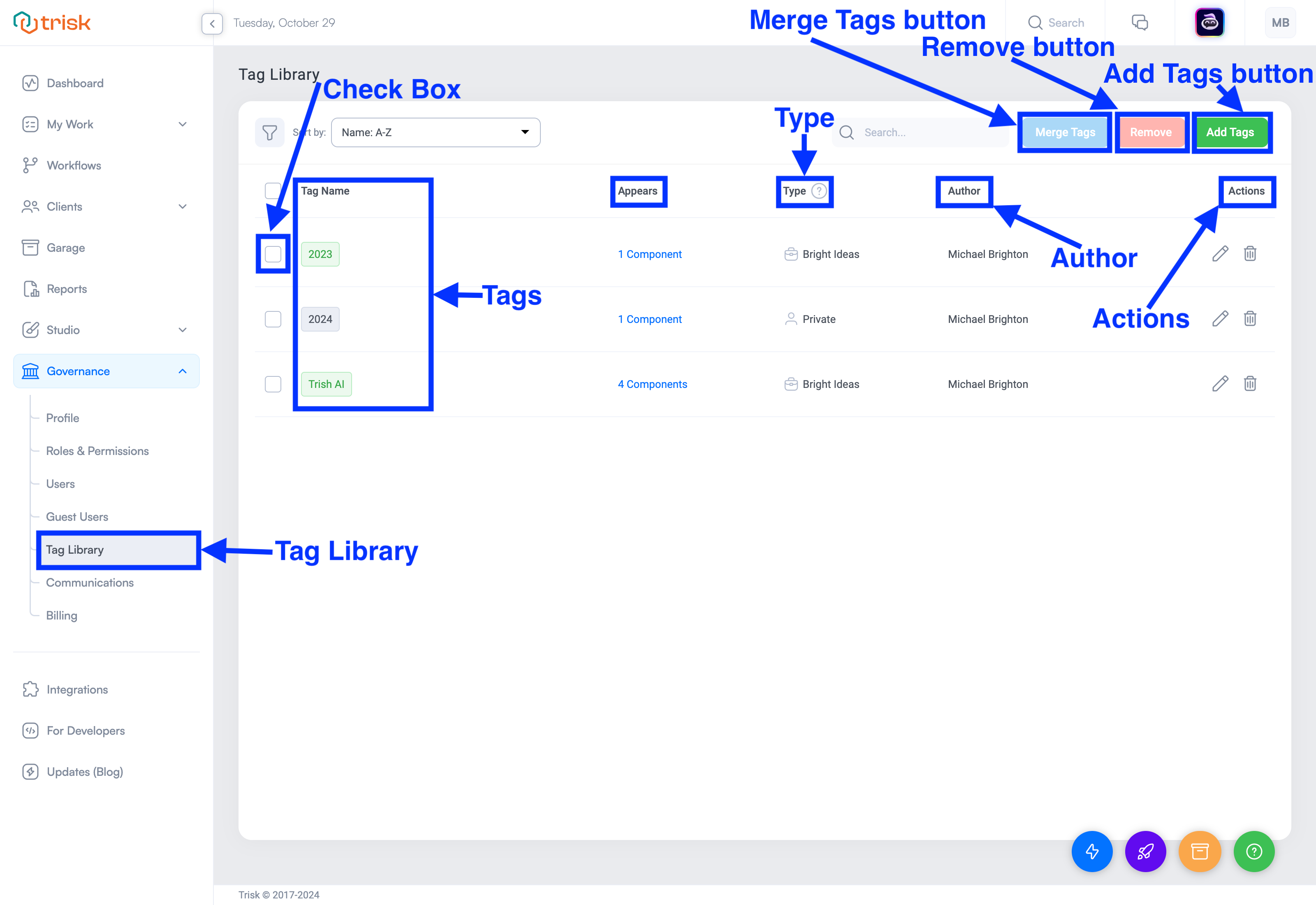 Tag Library